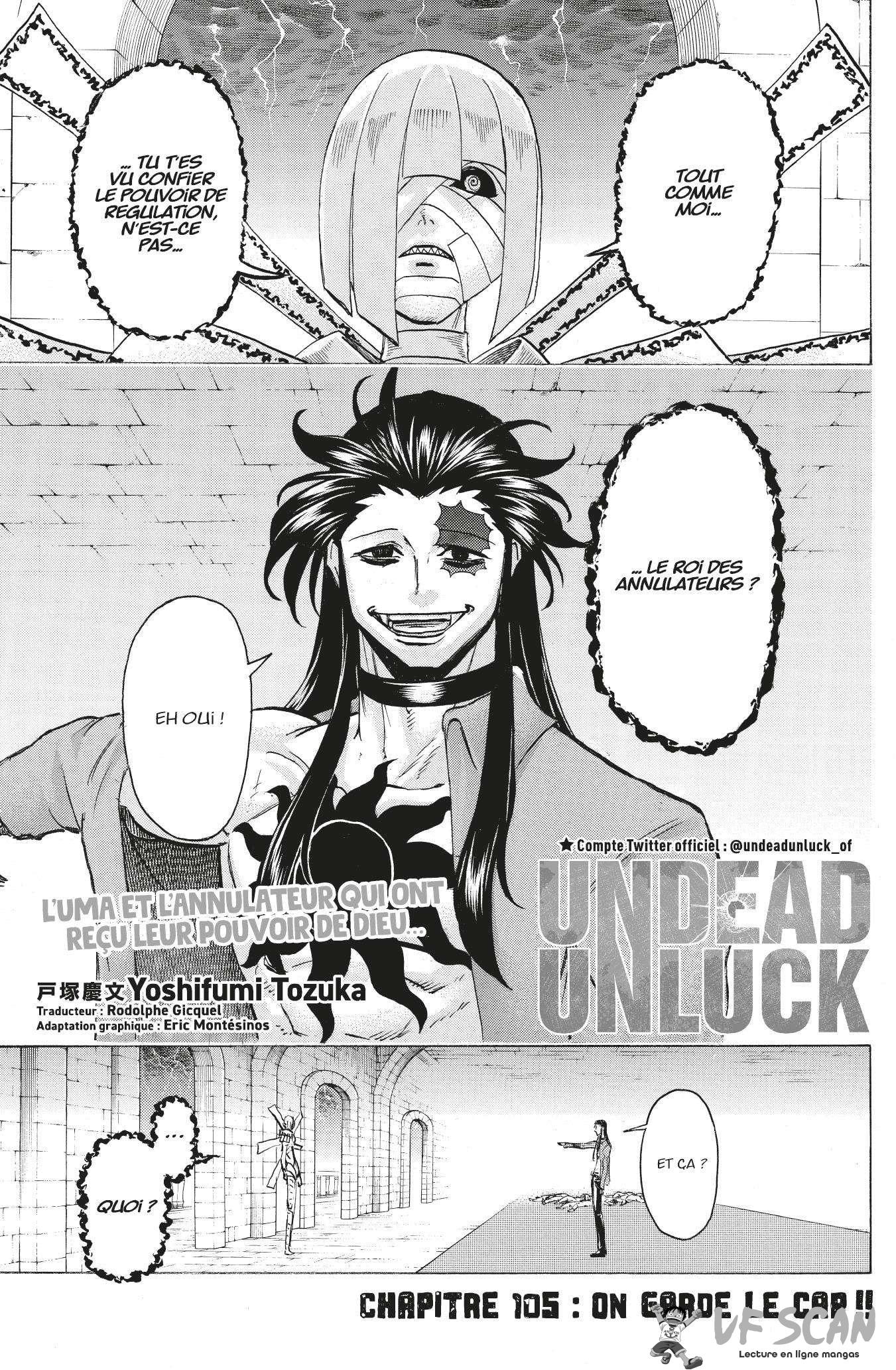 Read Undead Unluck FR Manga Online