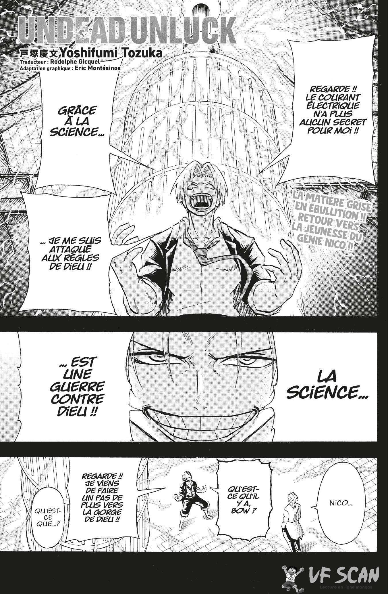 Read Undead Unluck FR Manga Online