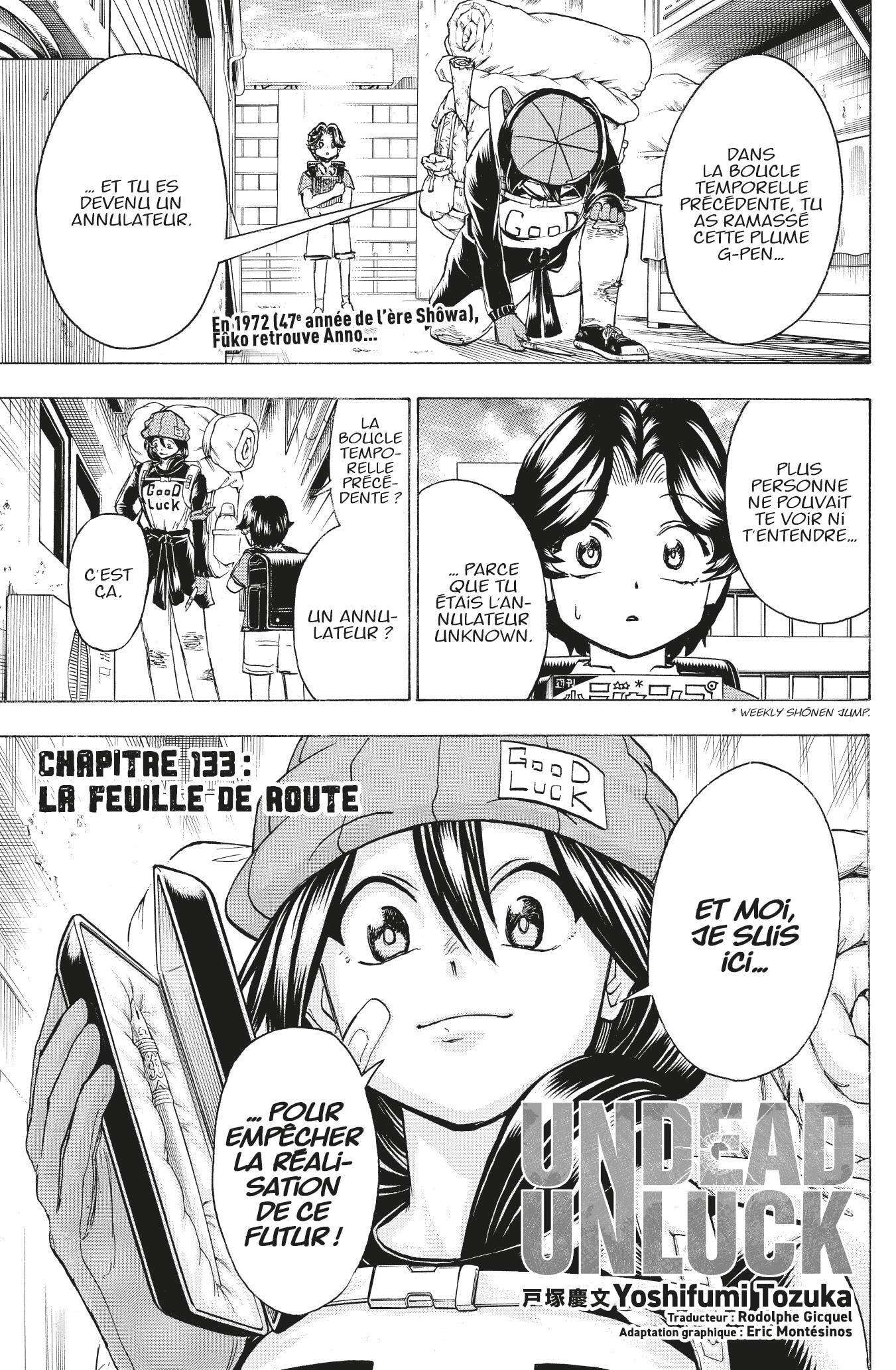 Read Undead Unluck FR Manga Online