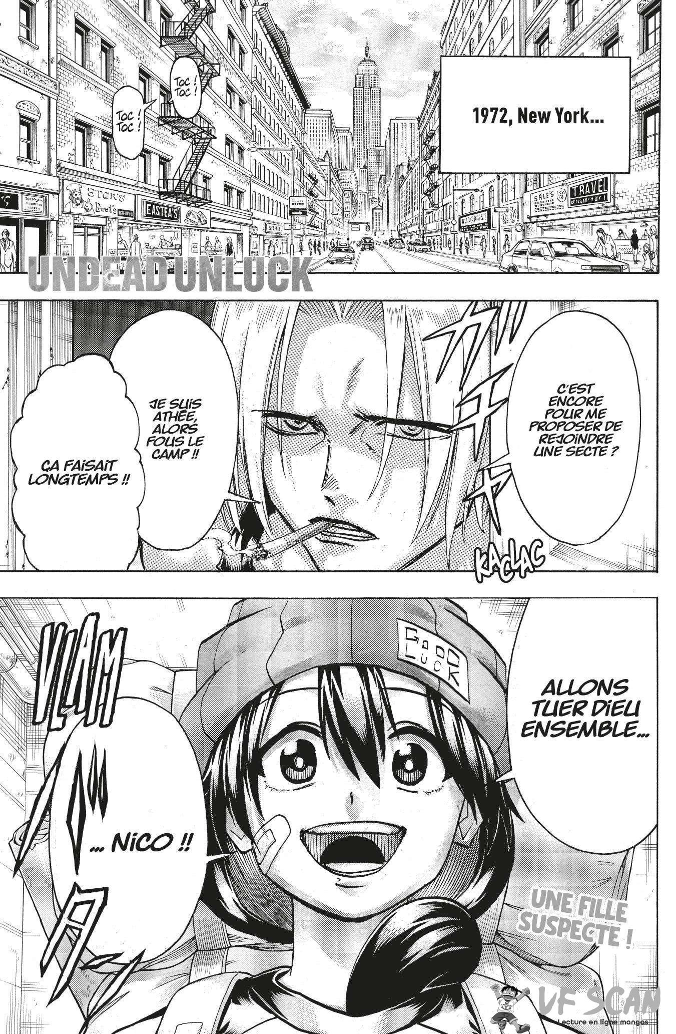 Read Undead Unluck FR Manga Online