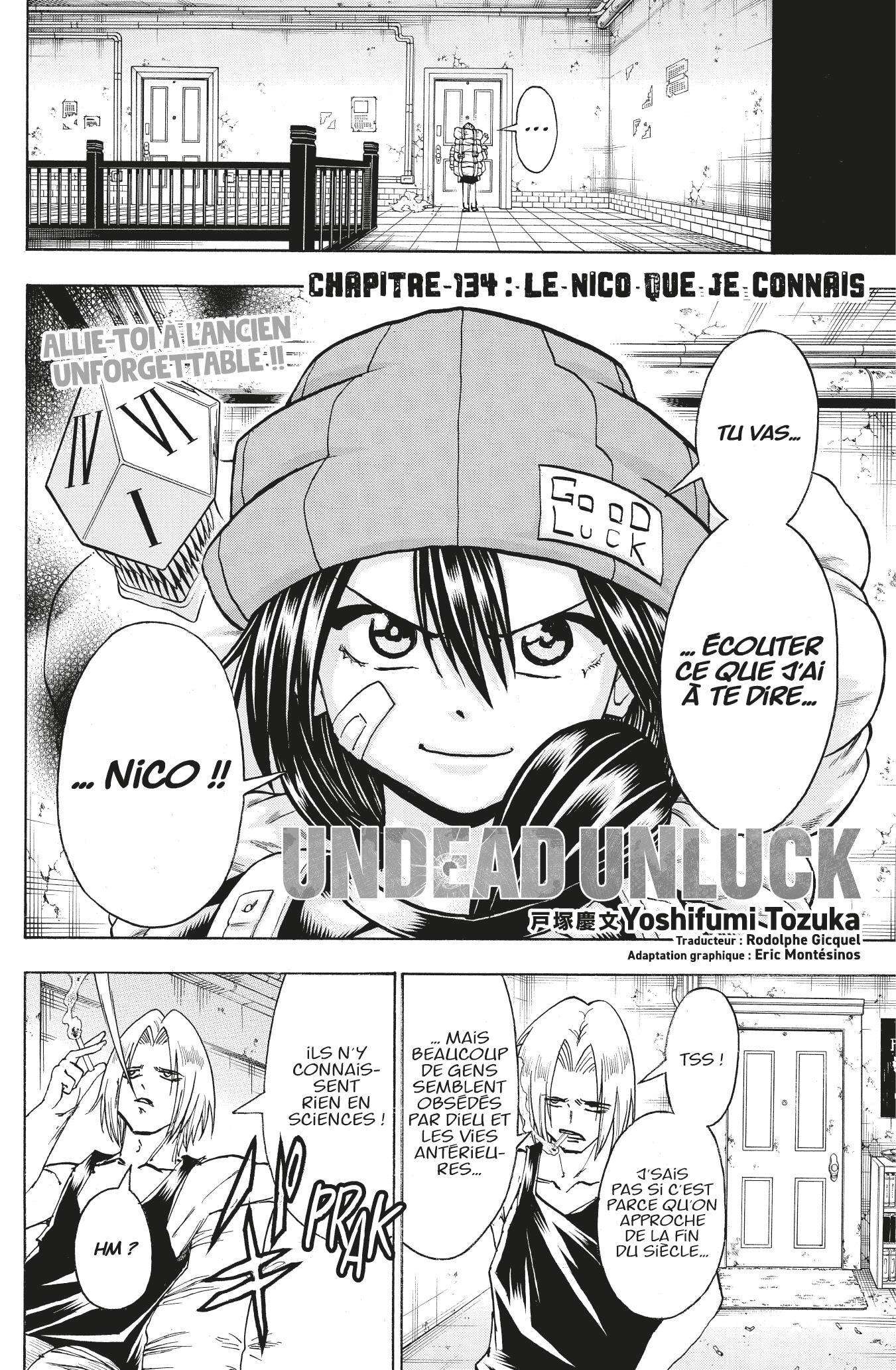 Read Undead Unluck FR Manga Online