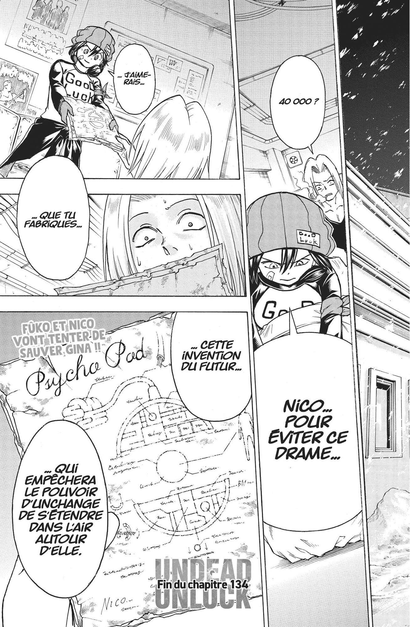 Read Undead Unluck FR Manga Online