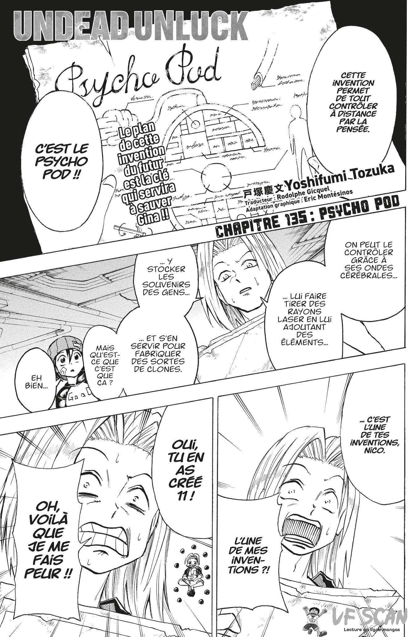 Read Undead Unluck FR Manga Online