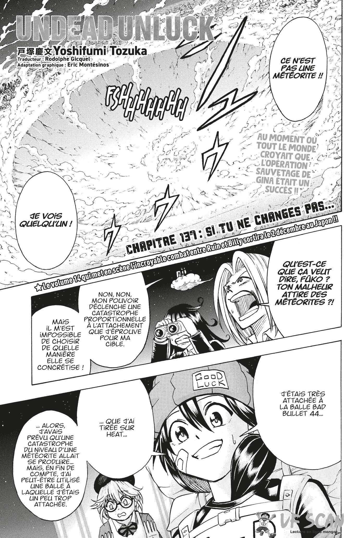 Read Undead Unluck FR Manga Online