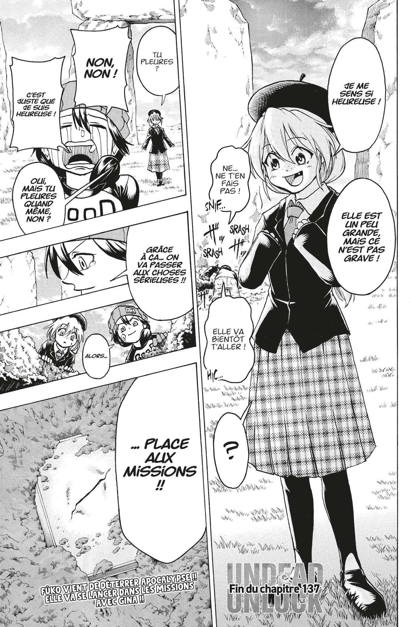 Read Undead Unluck FR Manga Online