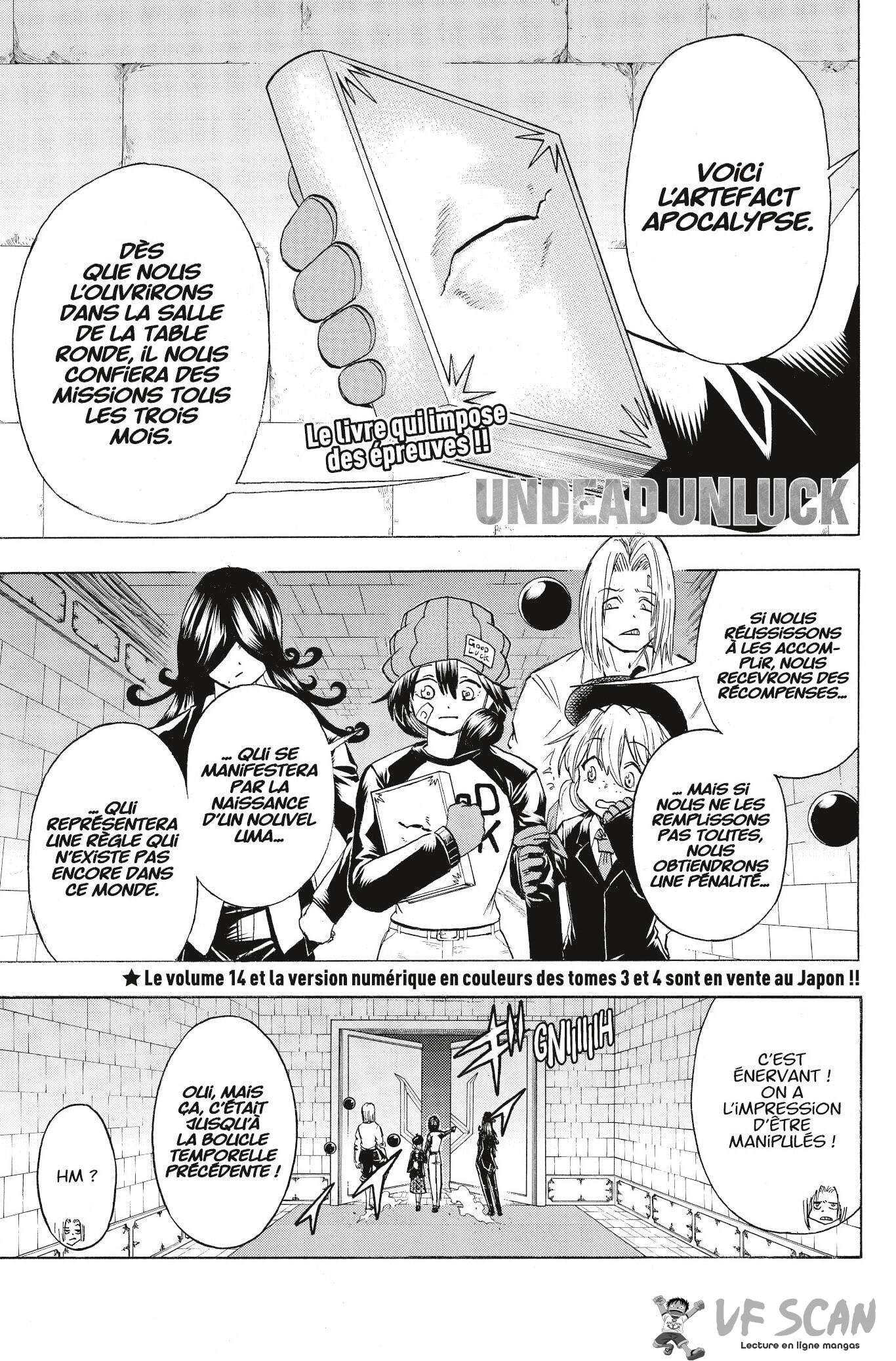 Read Undead Unluck FR Manga Online