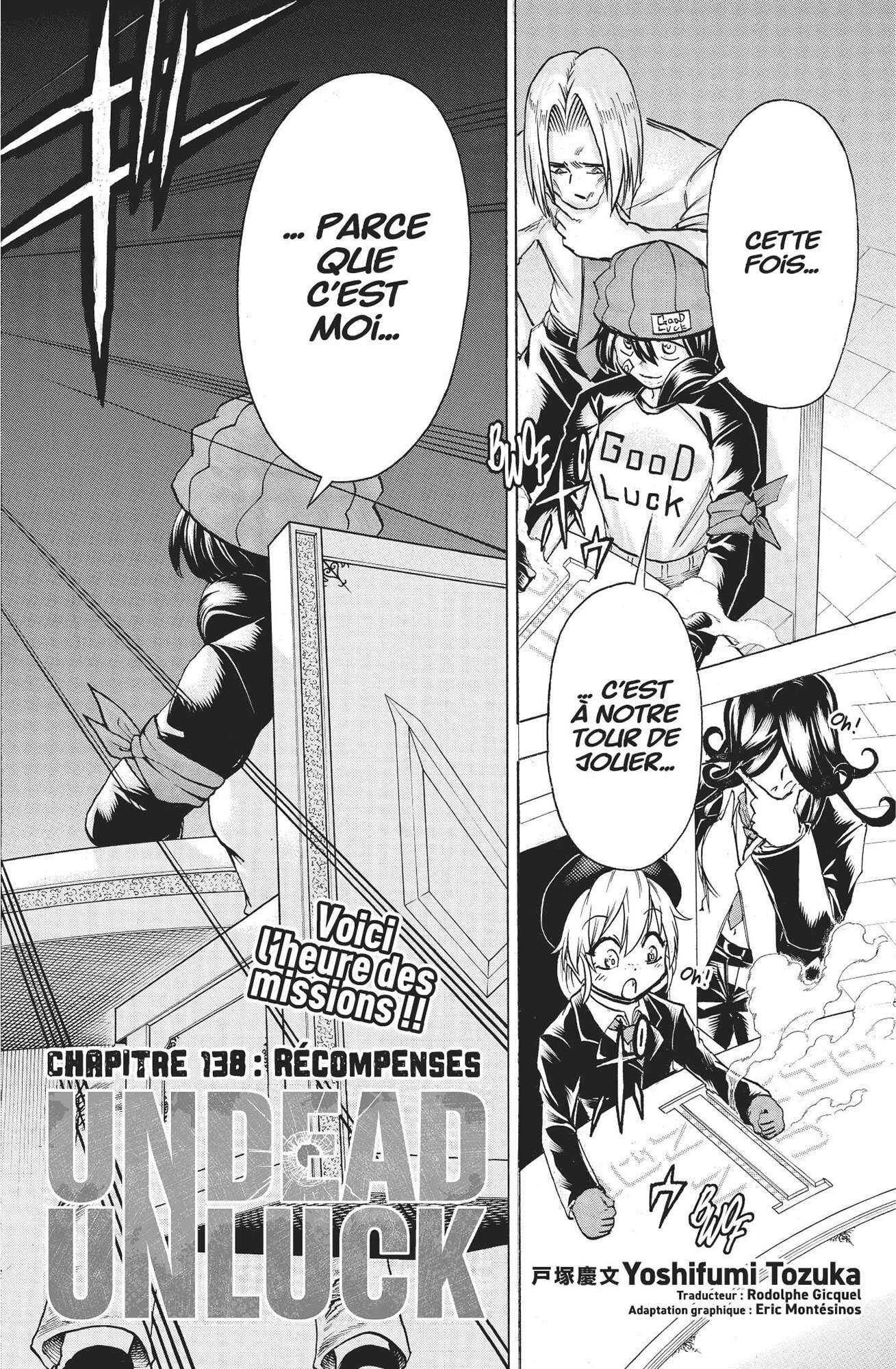 Read Undead Unluck FR Manga Online