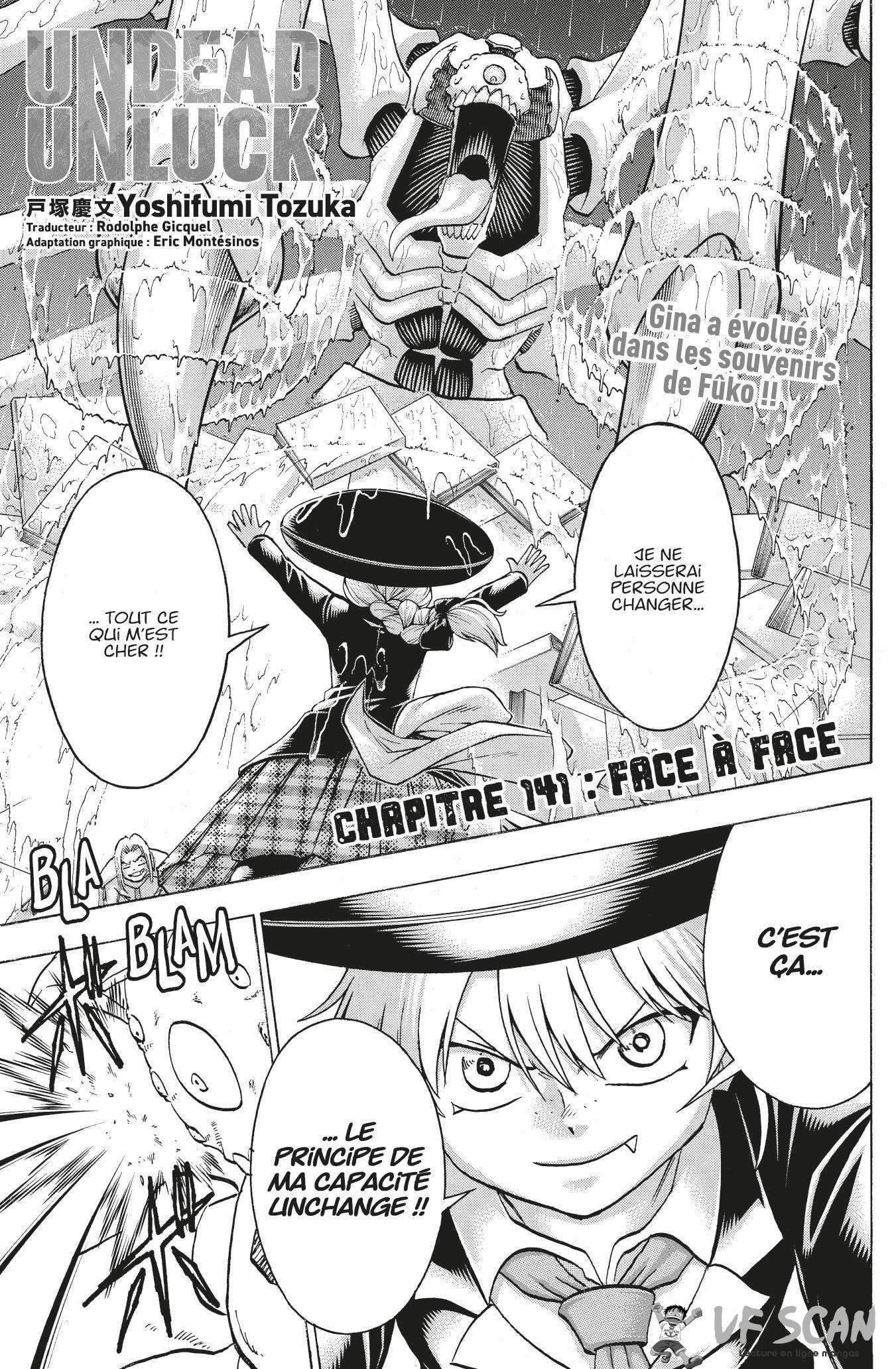 Read Undead Unluck FR Manga Online