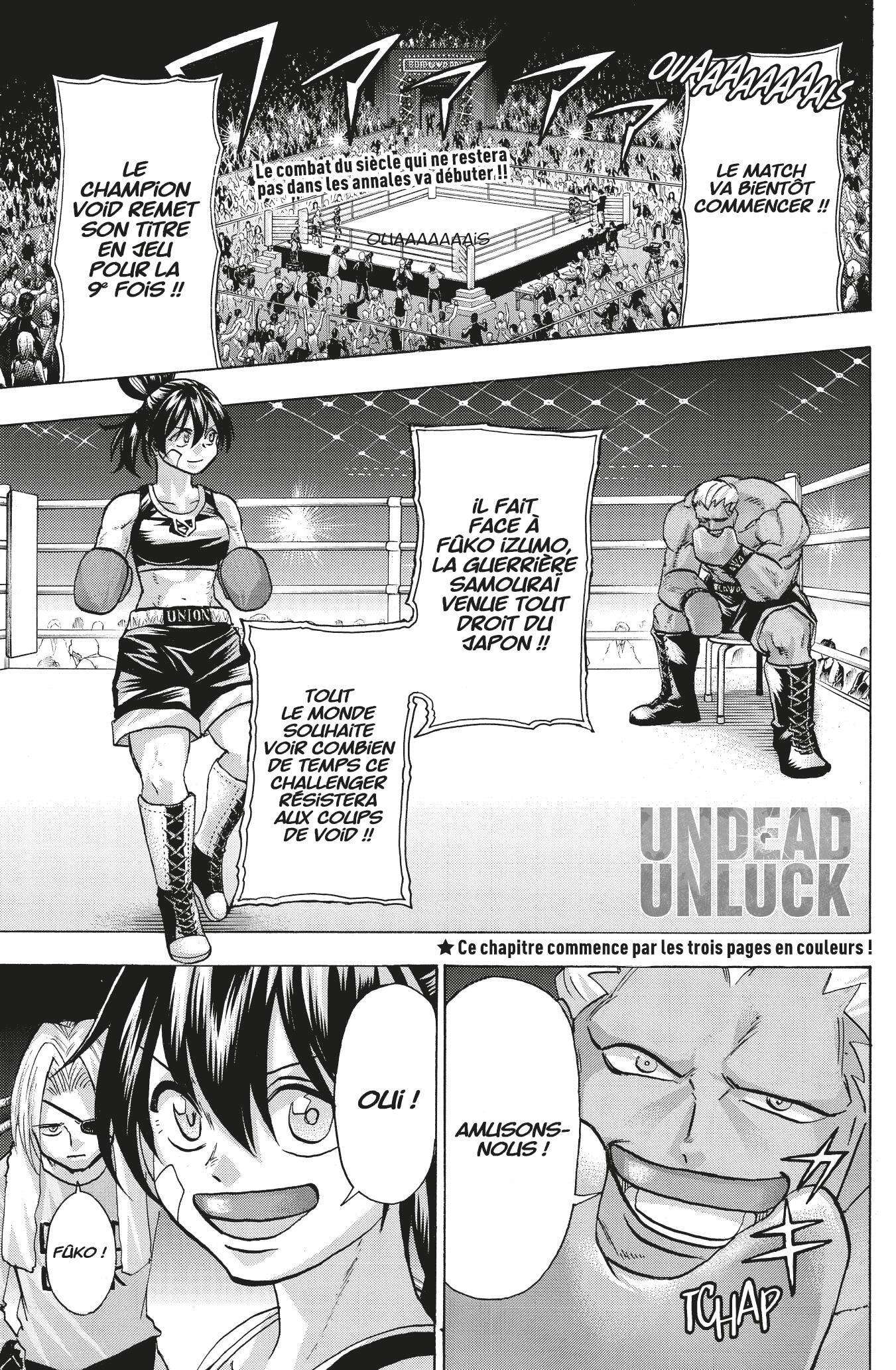 Read Undead Unluck FR Manga Online