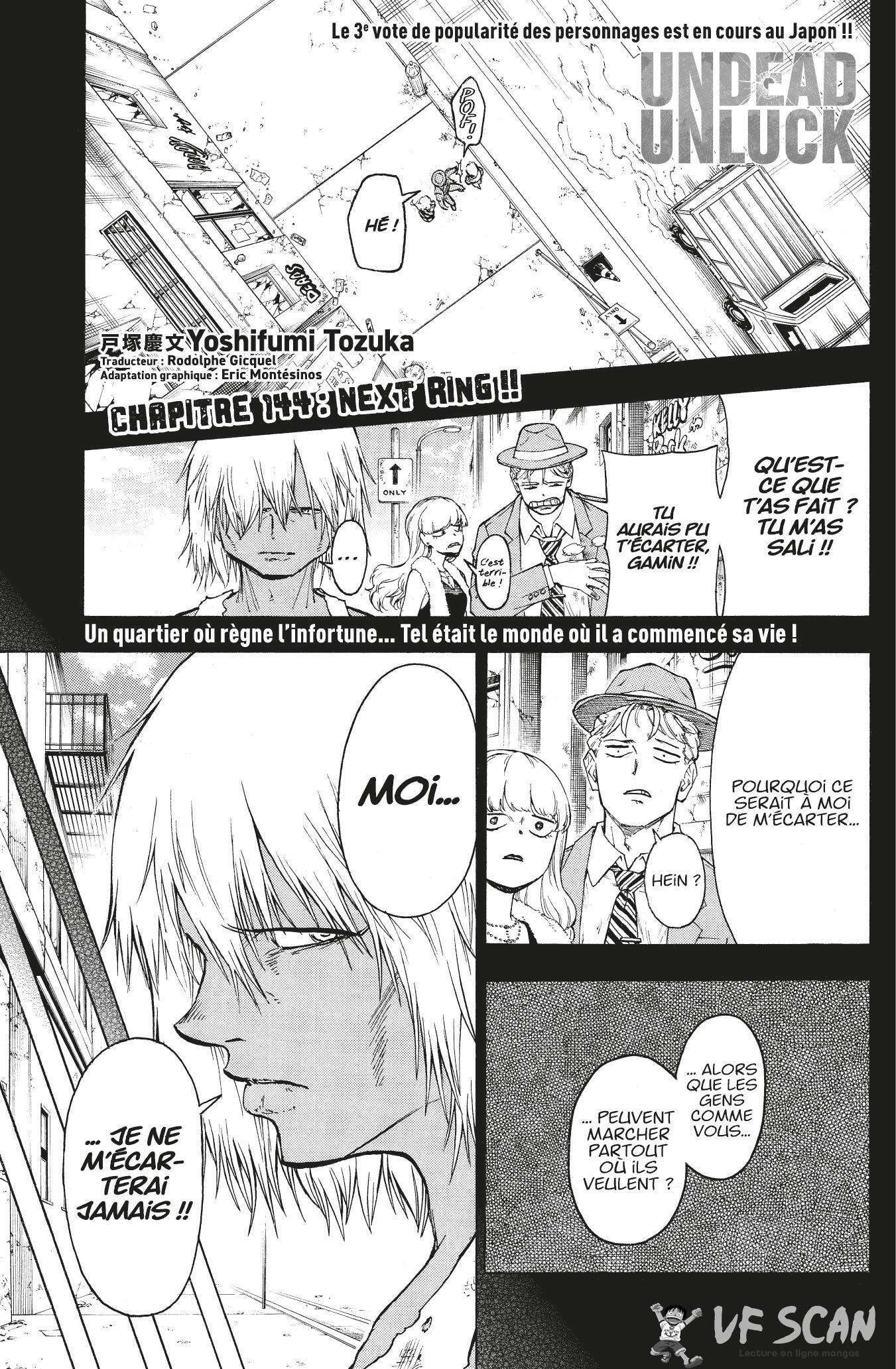 Read Undead Unluck FR Manga Online