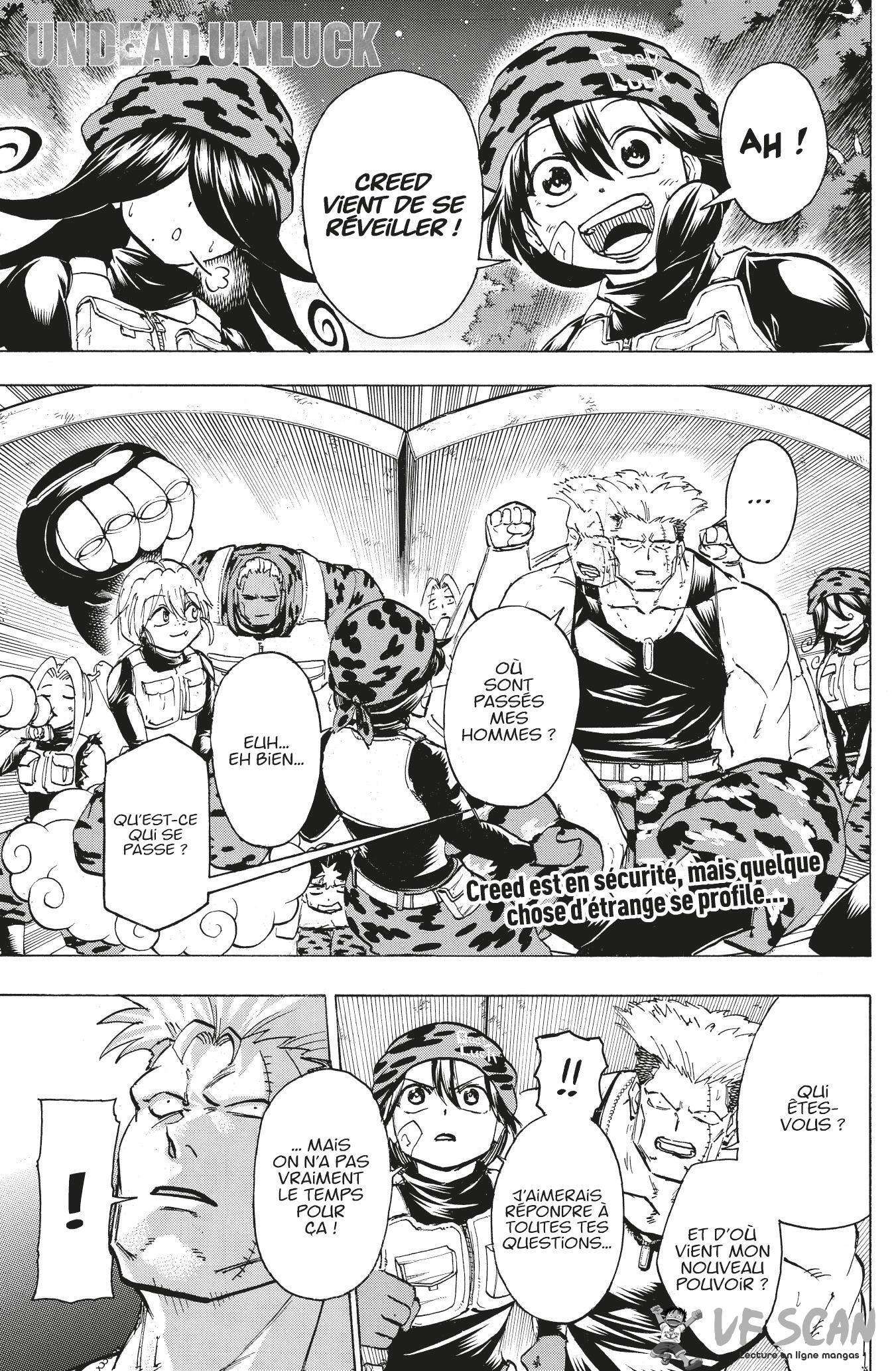 Read Undead Unluck FR Manga Online