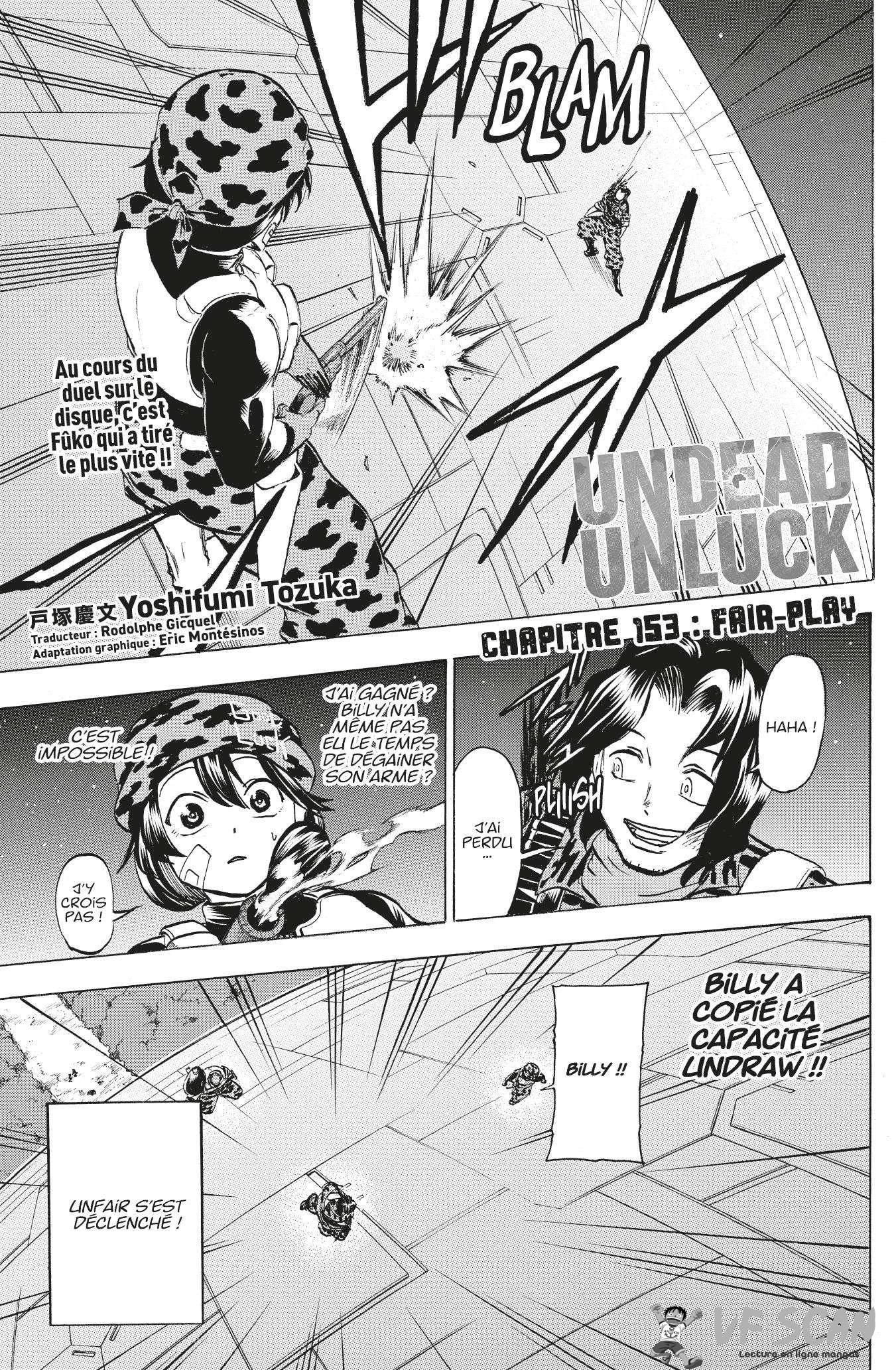 Read Undead Unluck FR Manga Online