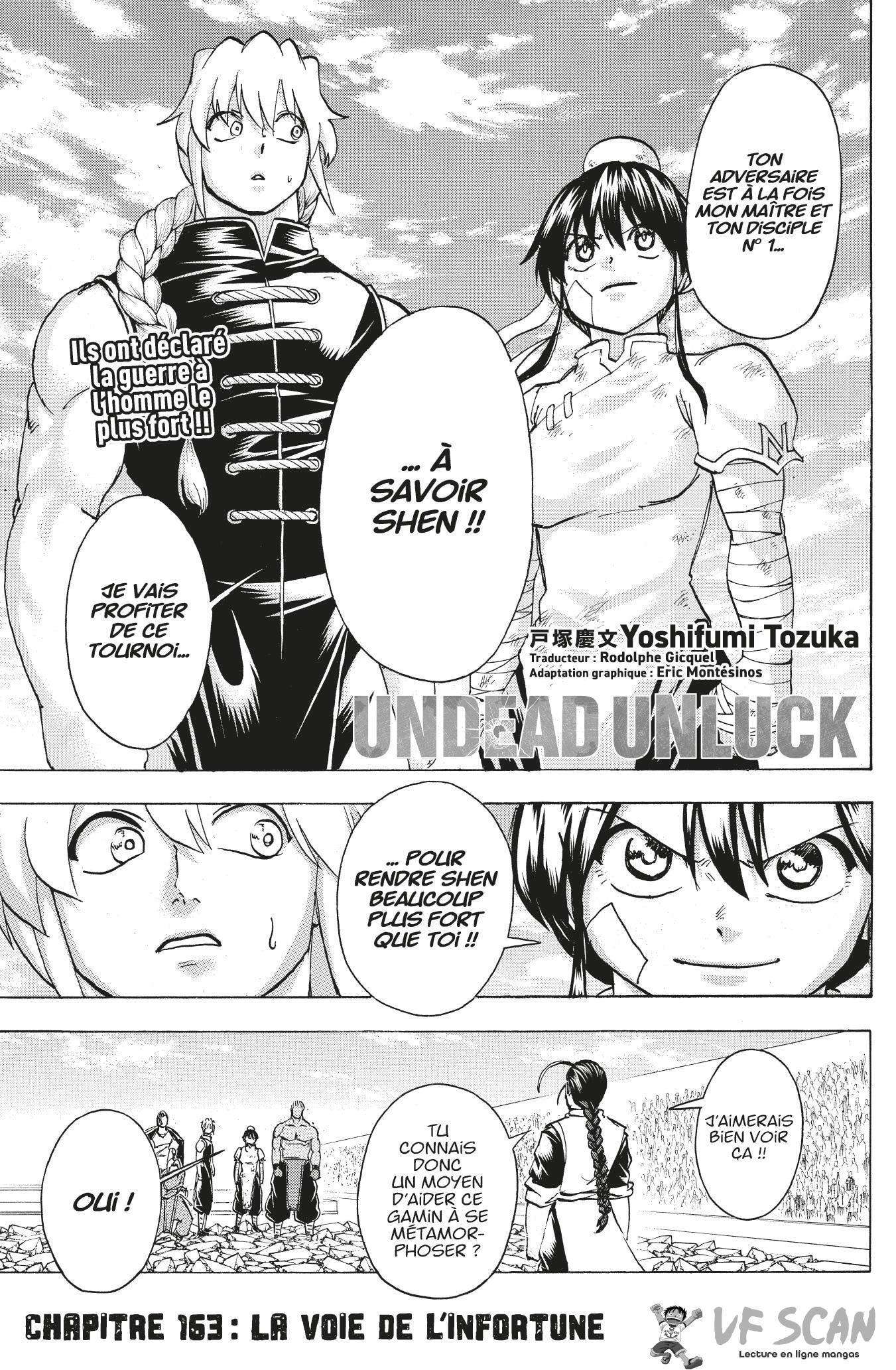 Read Undead Unluck FR Manga Online