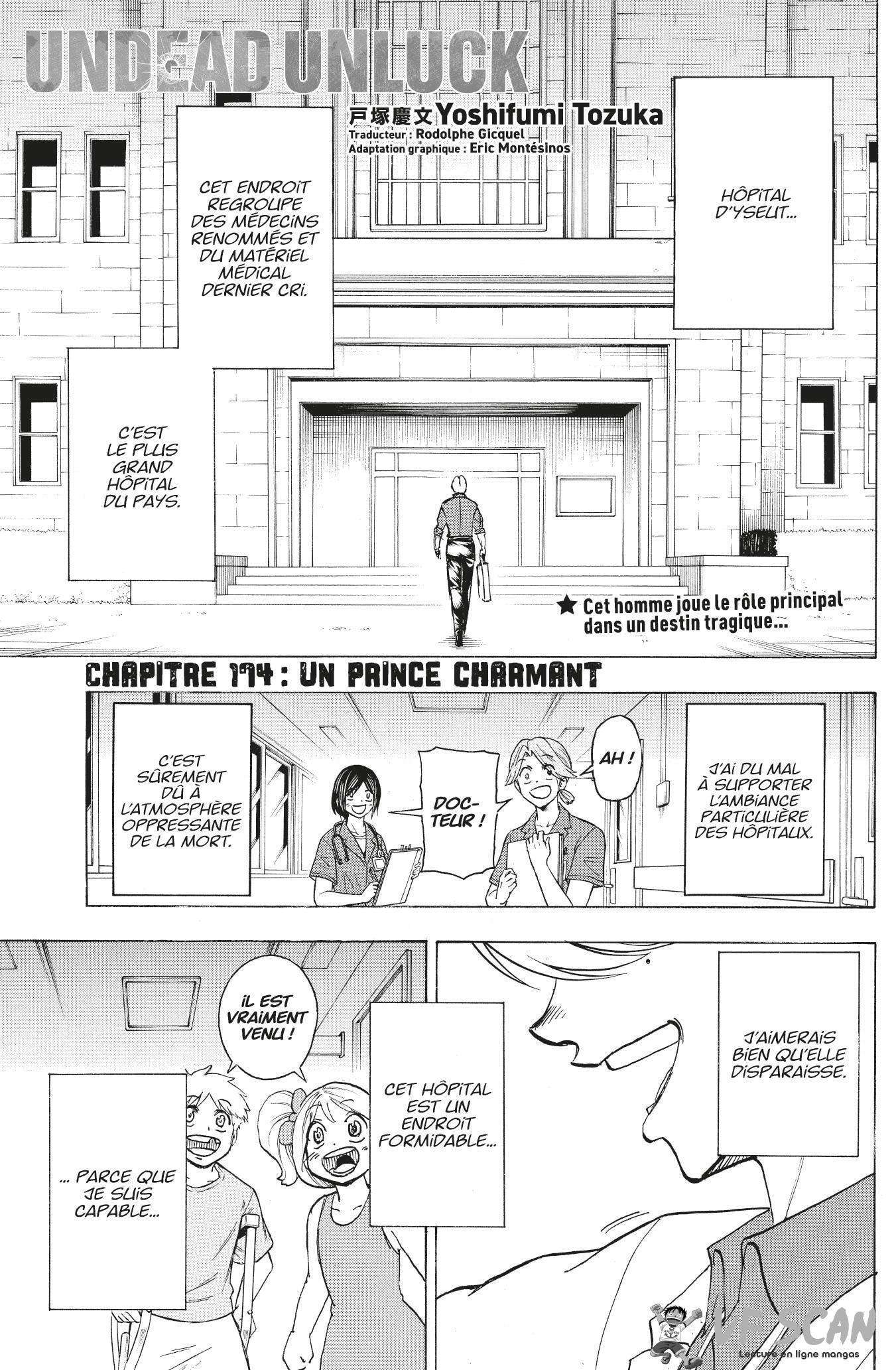 Read Undead Unluck FR Manga Online