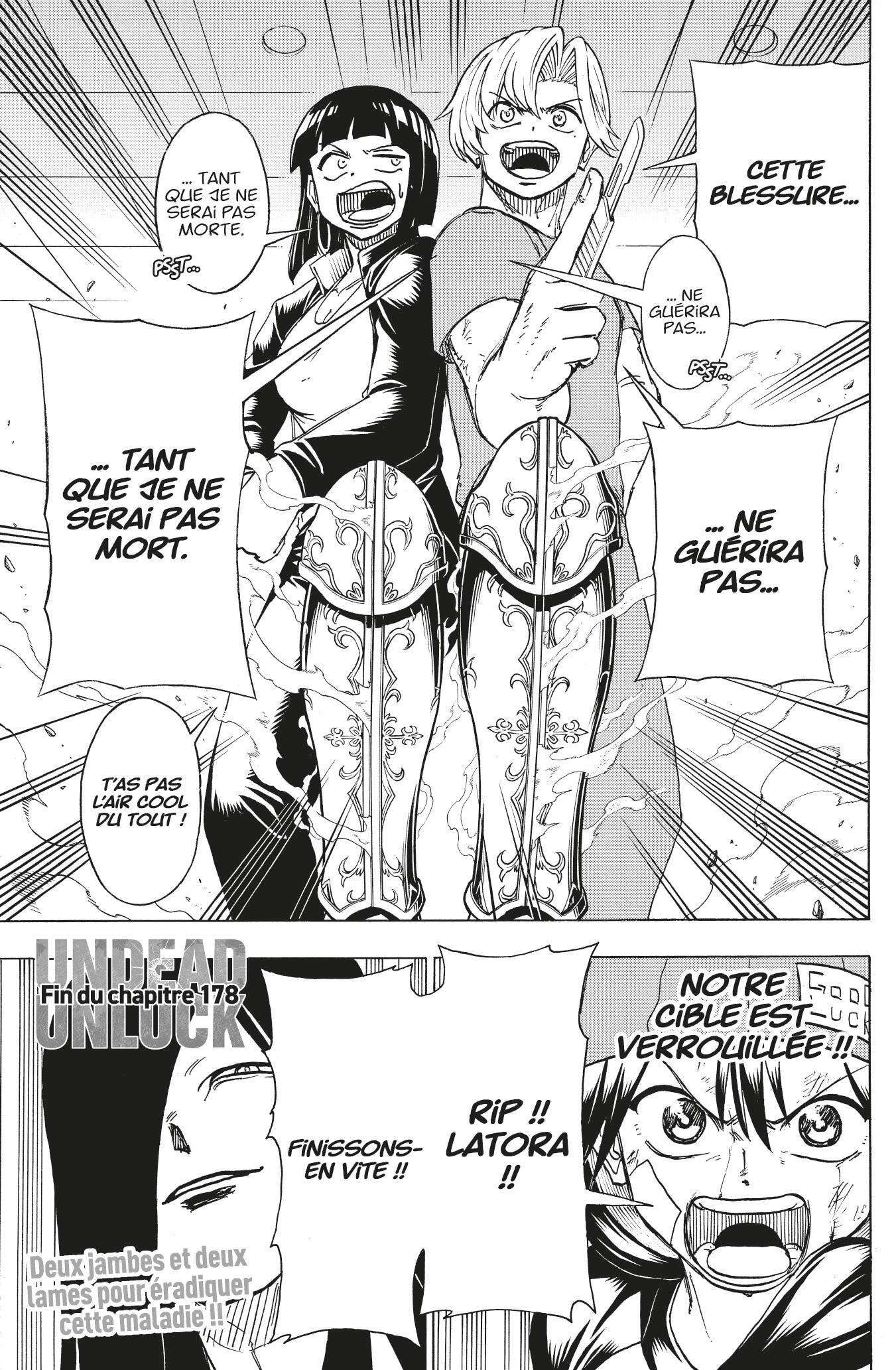 Read Undead Unluck FR Manga Online