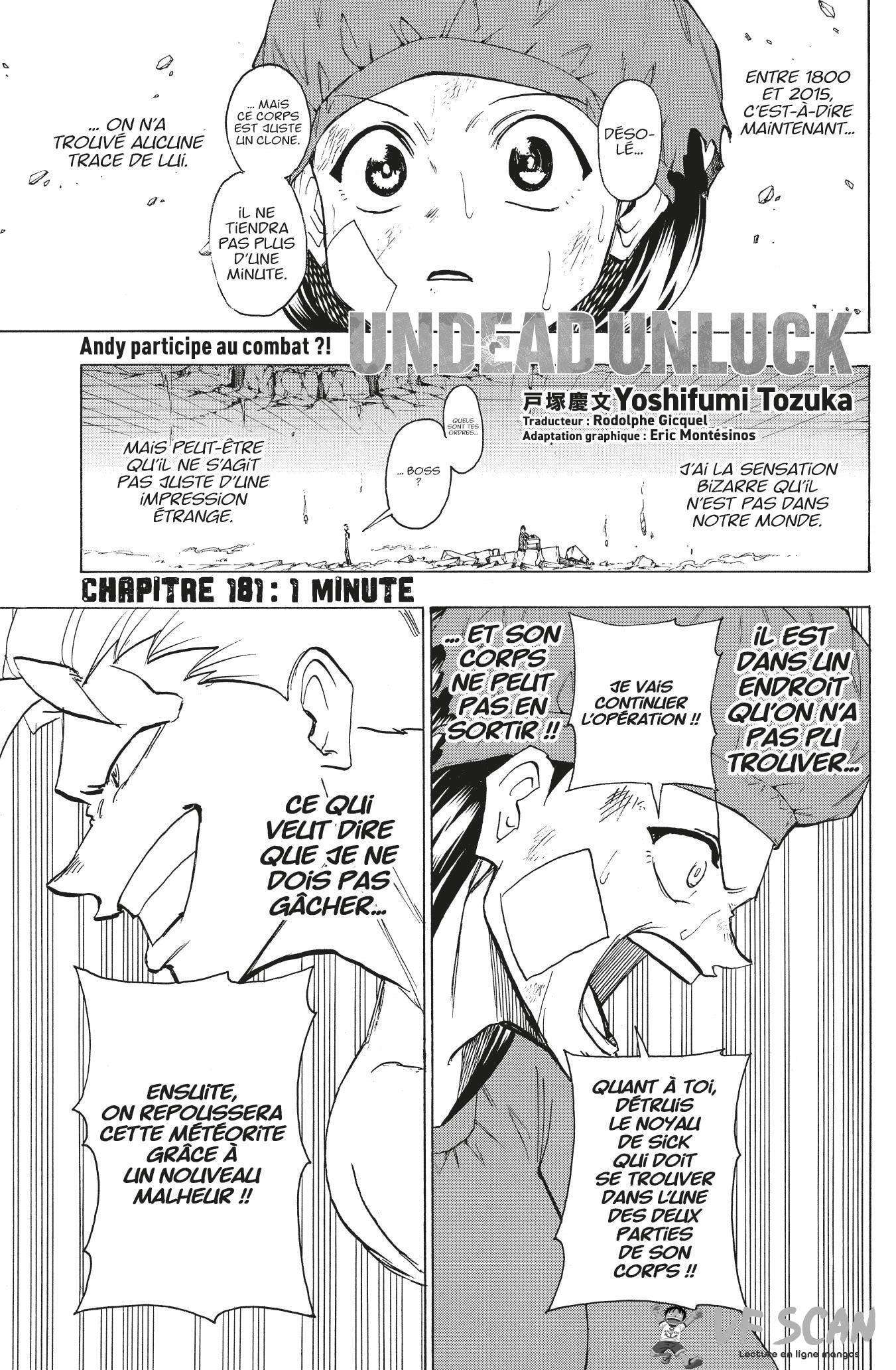 Read Undead Unluck FR Manga Online