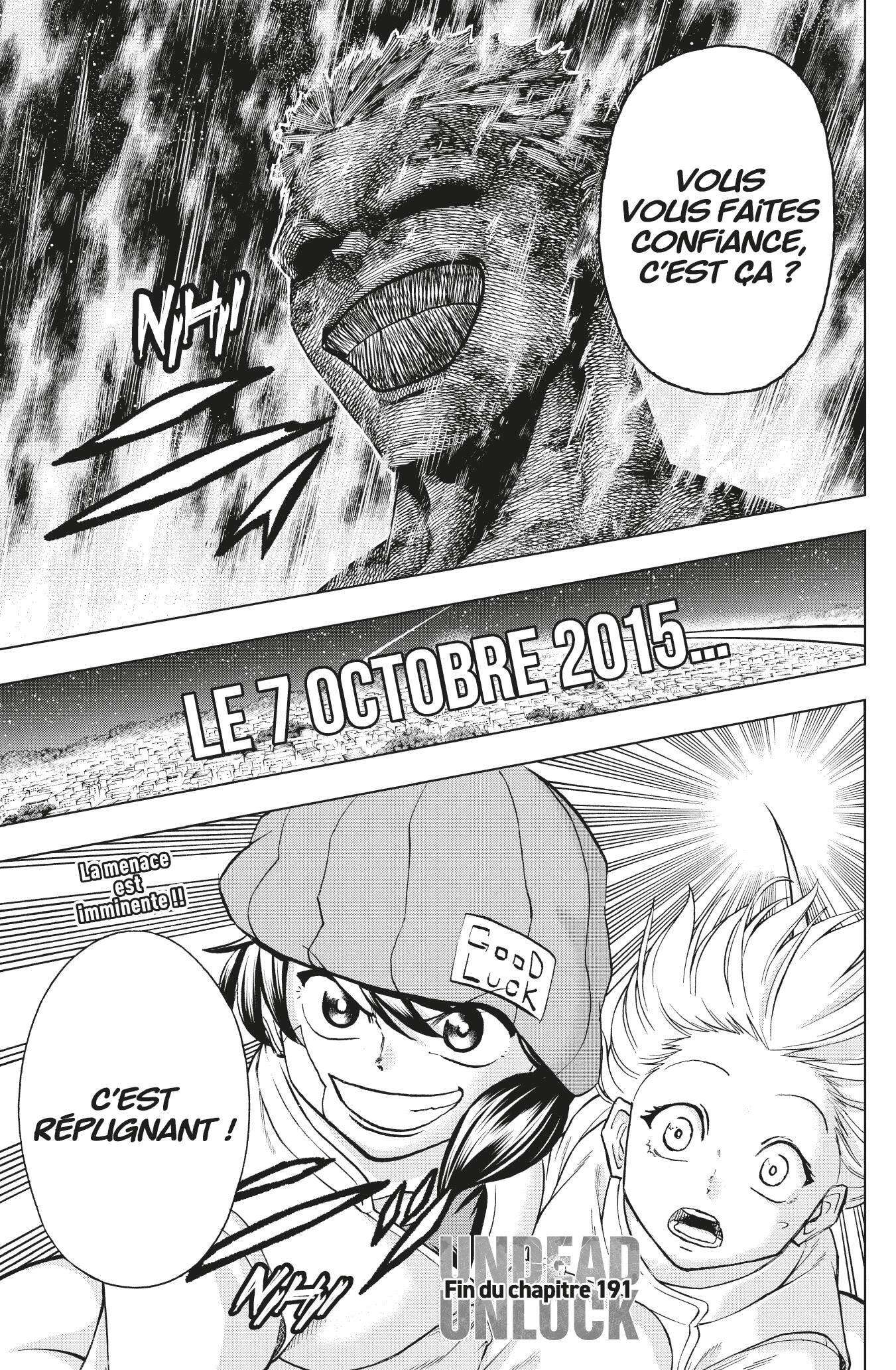 Read Undead Unluck FR Manga Online