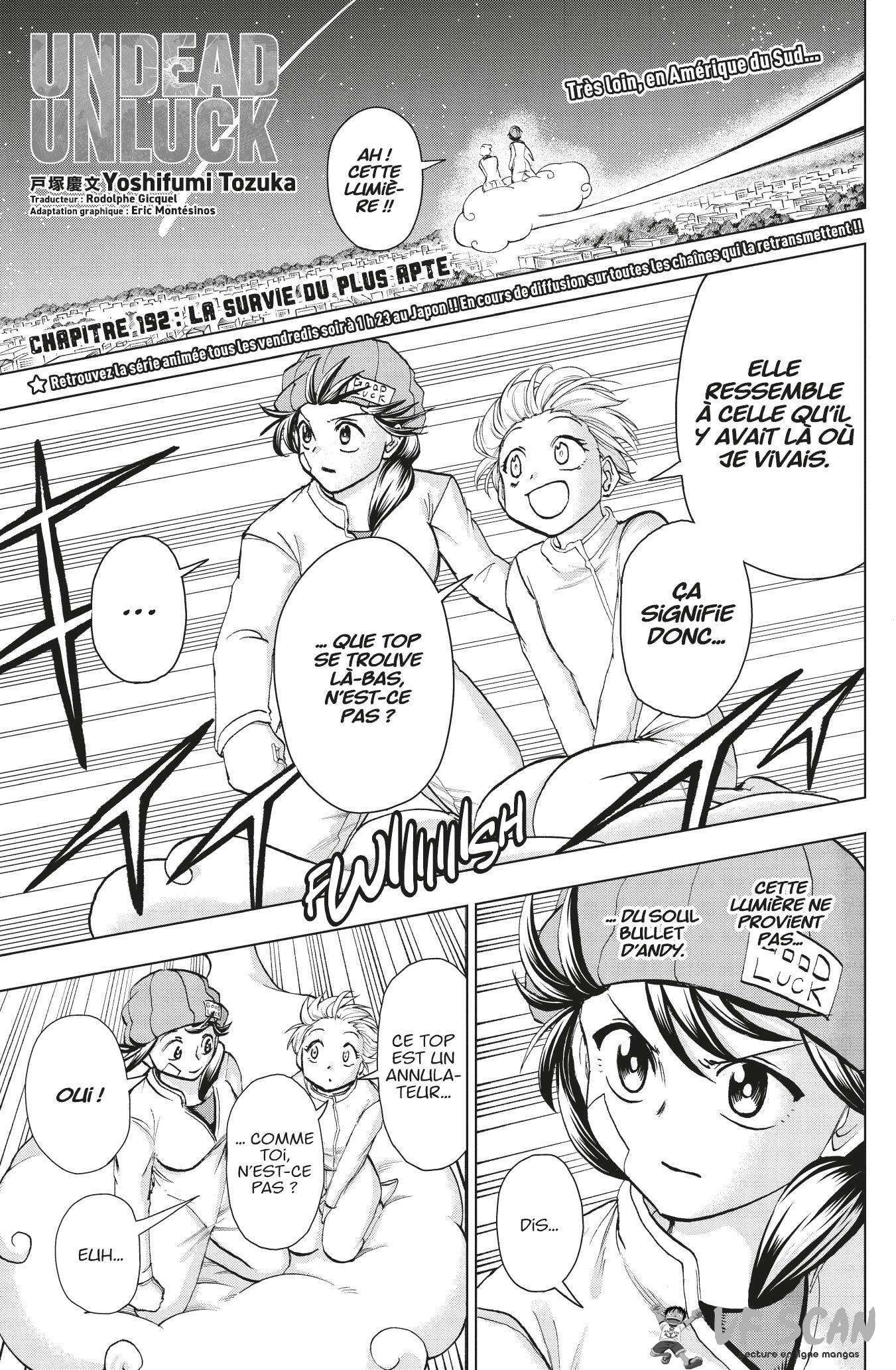 Read Undead Unluck FR Manga Online