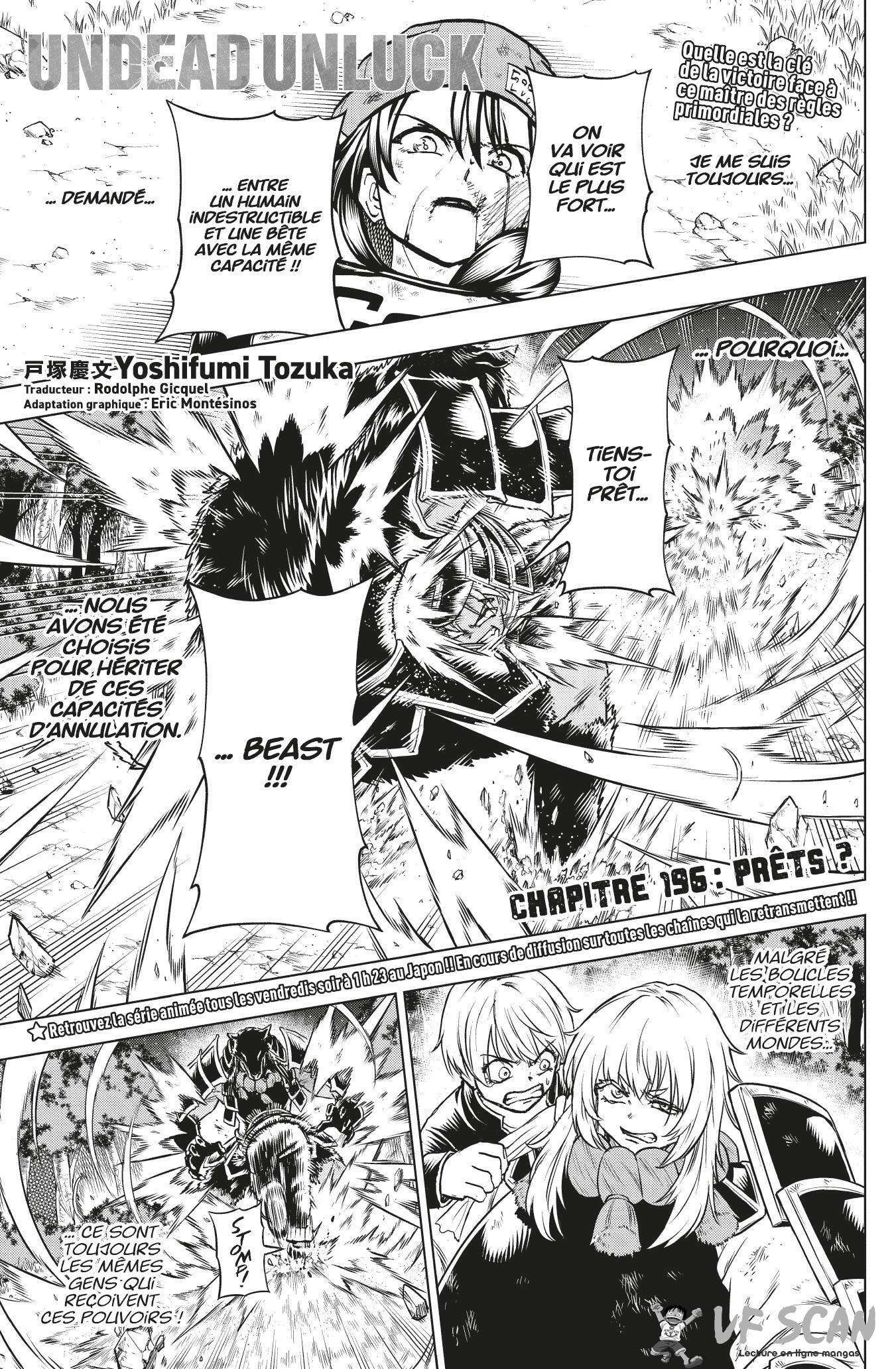 Read Undead Unluck FR Manga Online