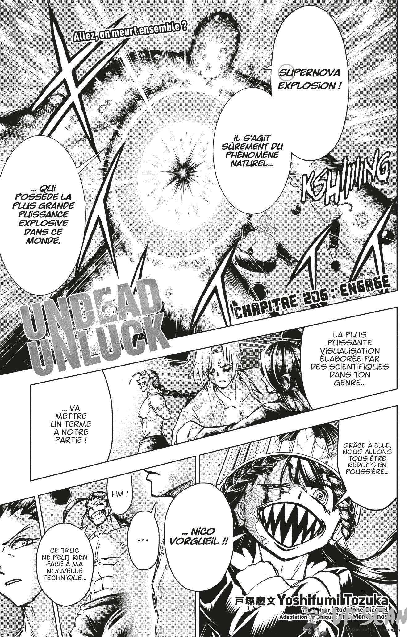 Read Undead Unluck FR Manga Online