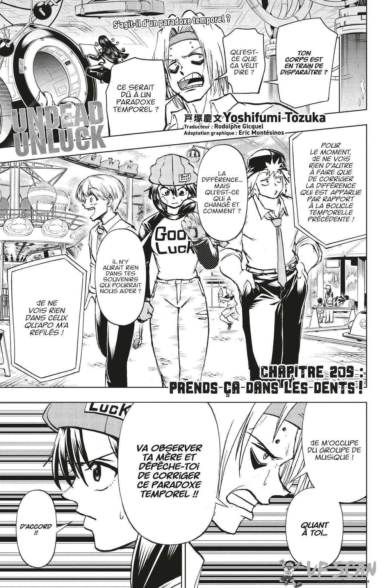 Read Undead Unluck FR Manga Online