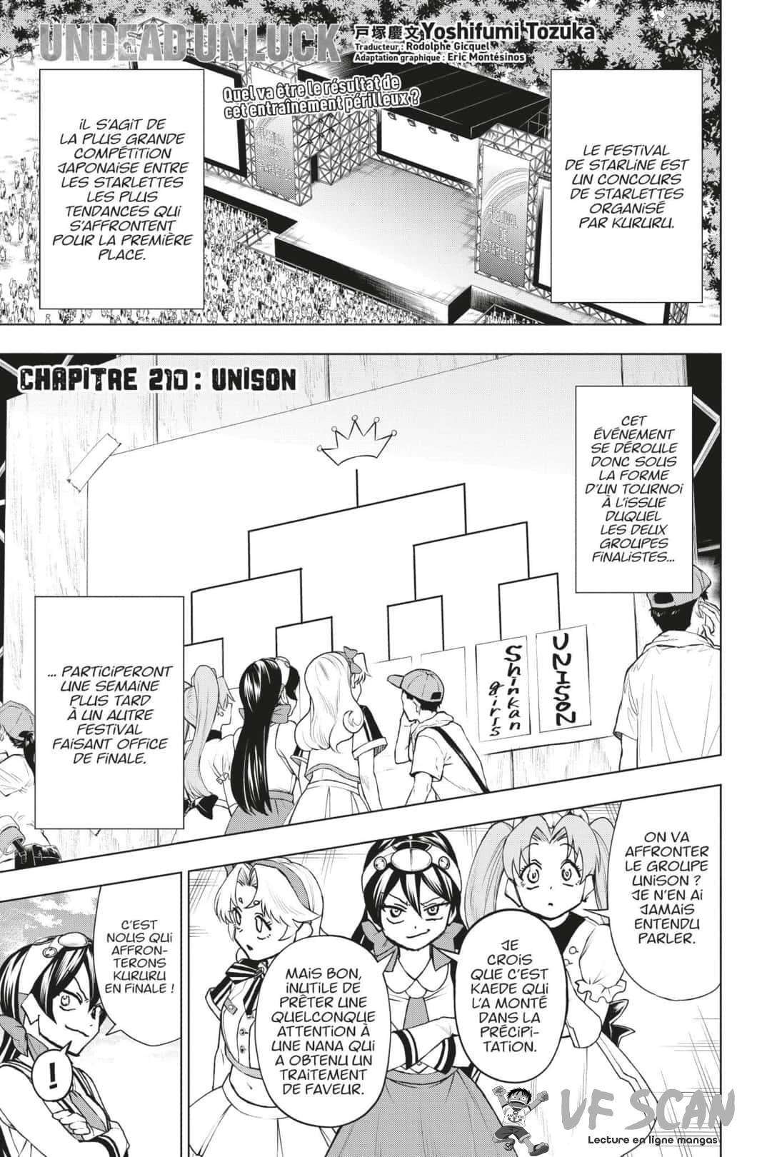 Read Undead Unluck FR Manga Online