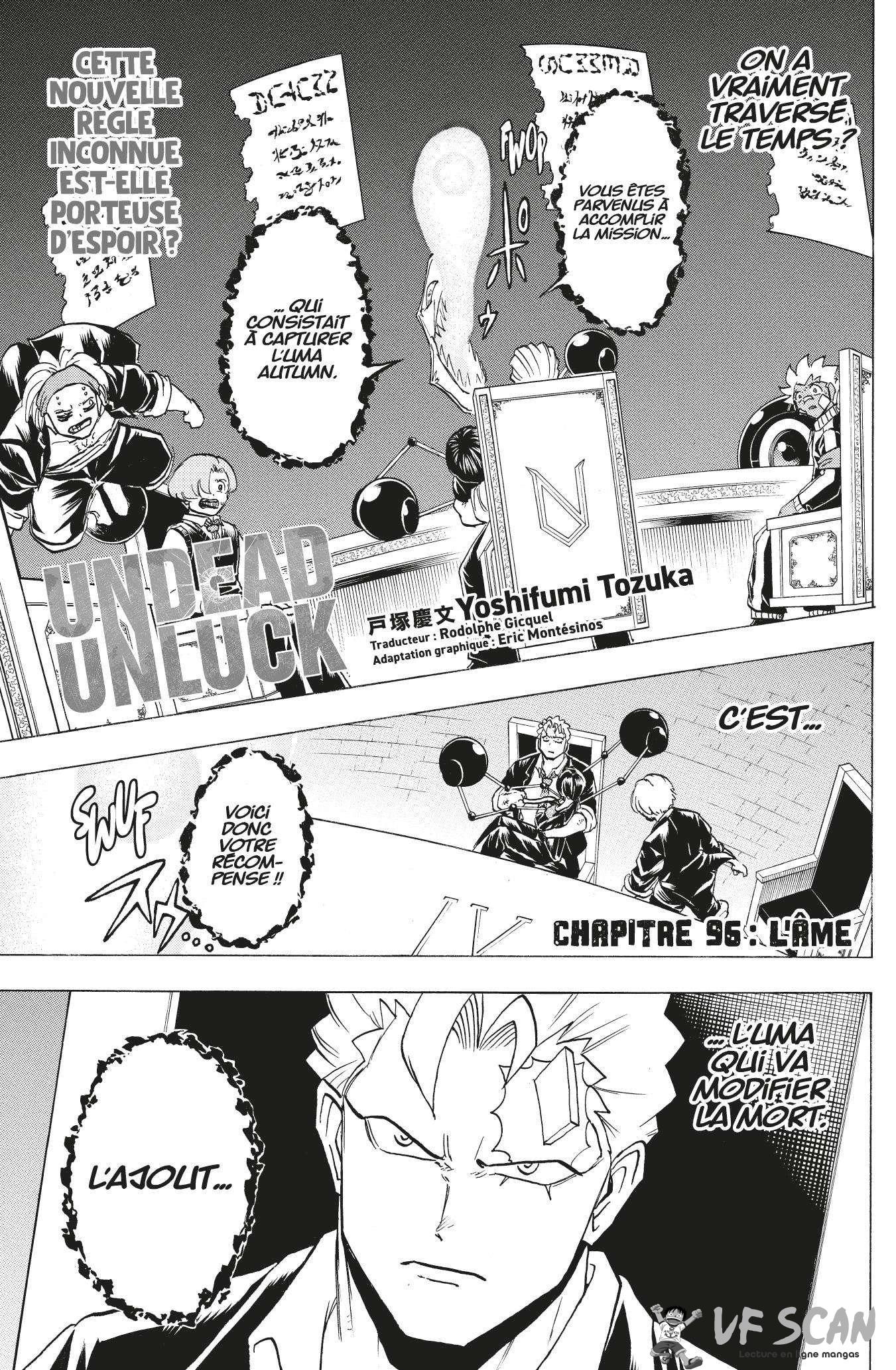 Read Undead Unluck FR Manga Online