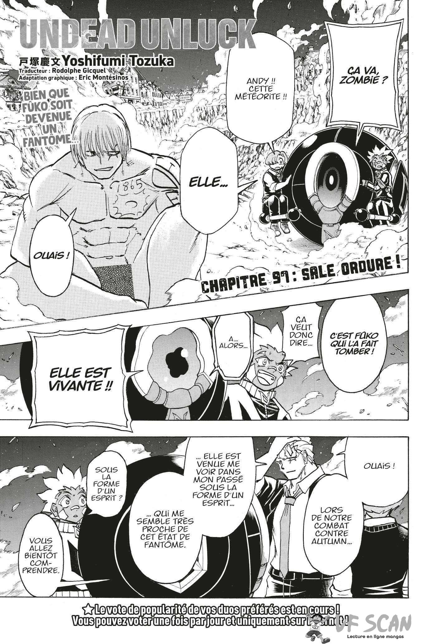 Read Undead Unluck FR Manga Online