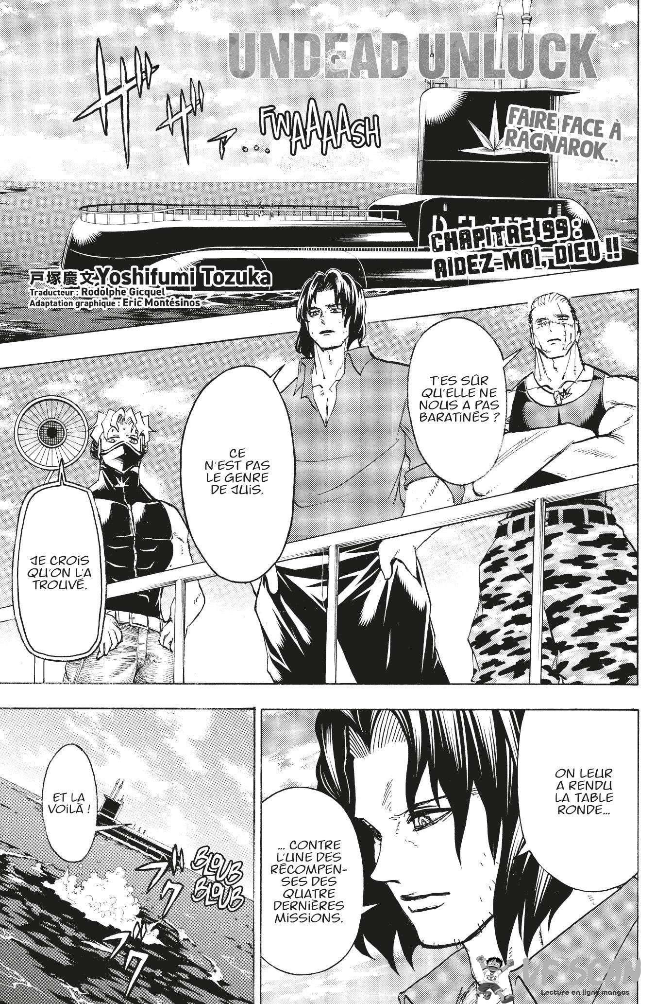 Read Undead Unluck FR Manga Online