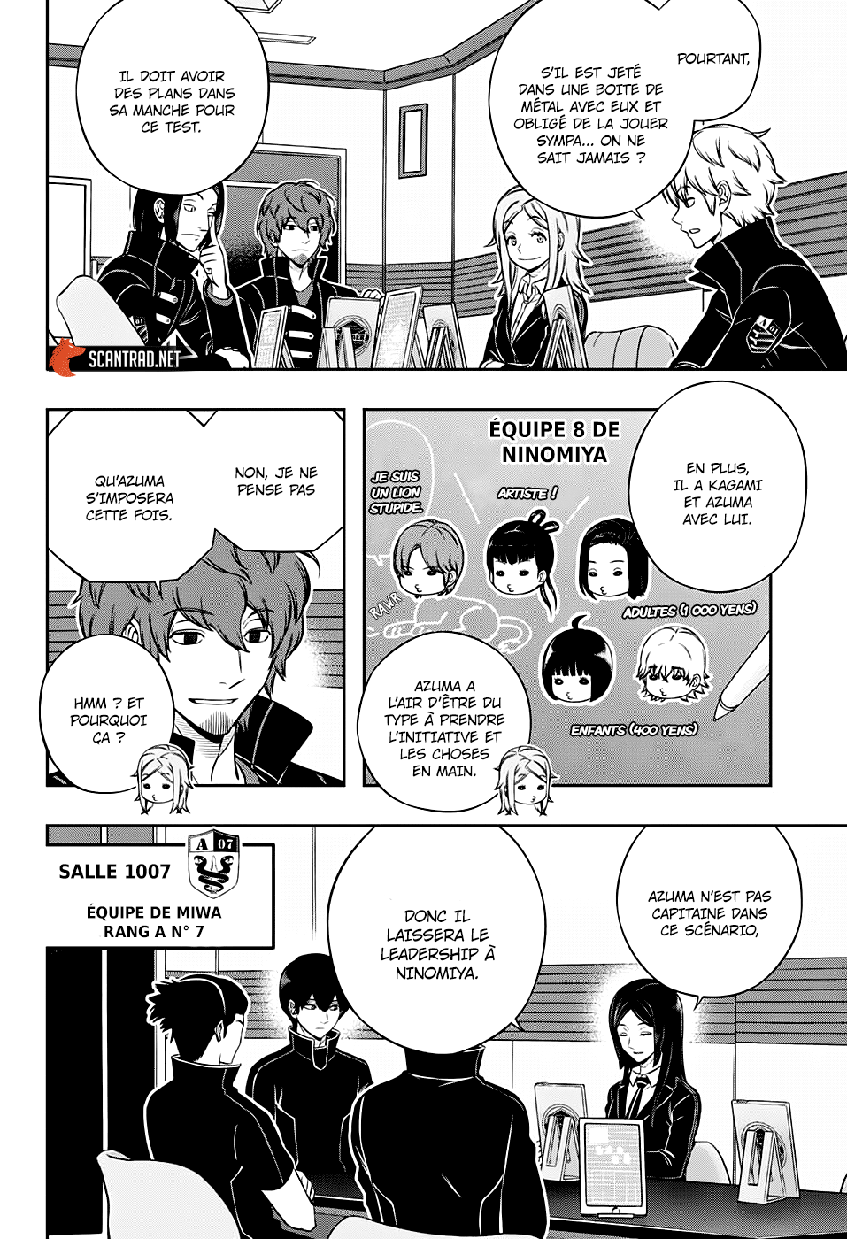 Read World Trigger FR Manga Online